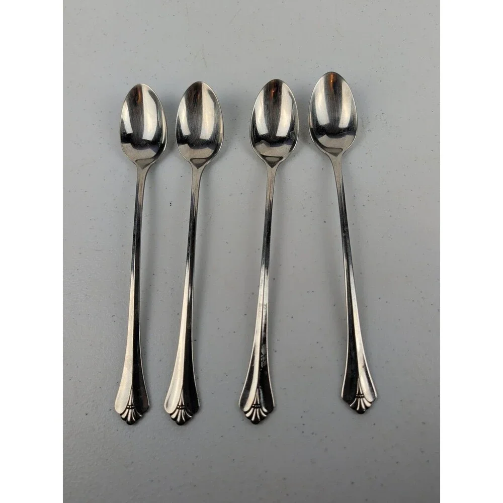 Oneida Westgate 4 7.5 In Tea Spoons Distinction Deluxe Stainless Flatware